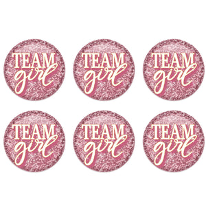 Team Girl Button (Case of 6)