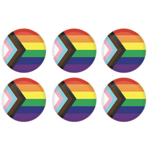 Pride Flag Button (Case of 6)