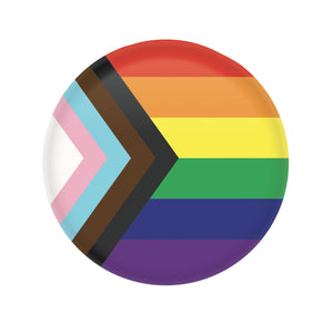 Beistle Pride Flag Button (Case of 6)