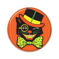 Beistle Vintage Halloween Cat Button (Case of 6)