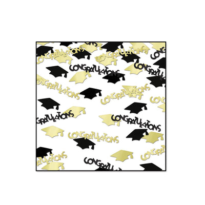 Congrats & Caps Graduation Party Confetti (0.5 Oz/Pkg)