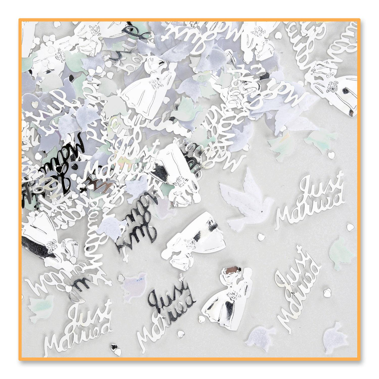 Beistle Wedding Day Confetti (0.5 Oz/Pkg)