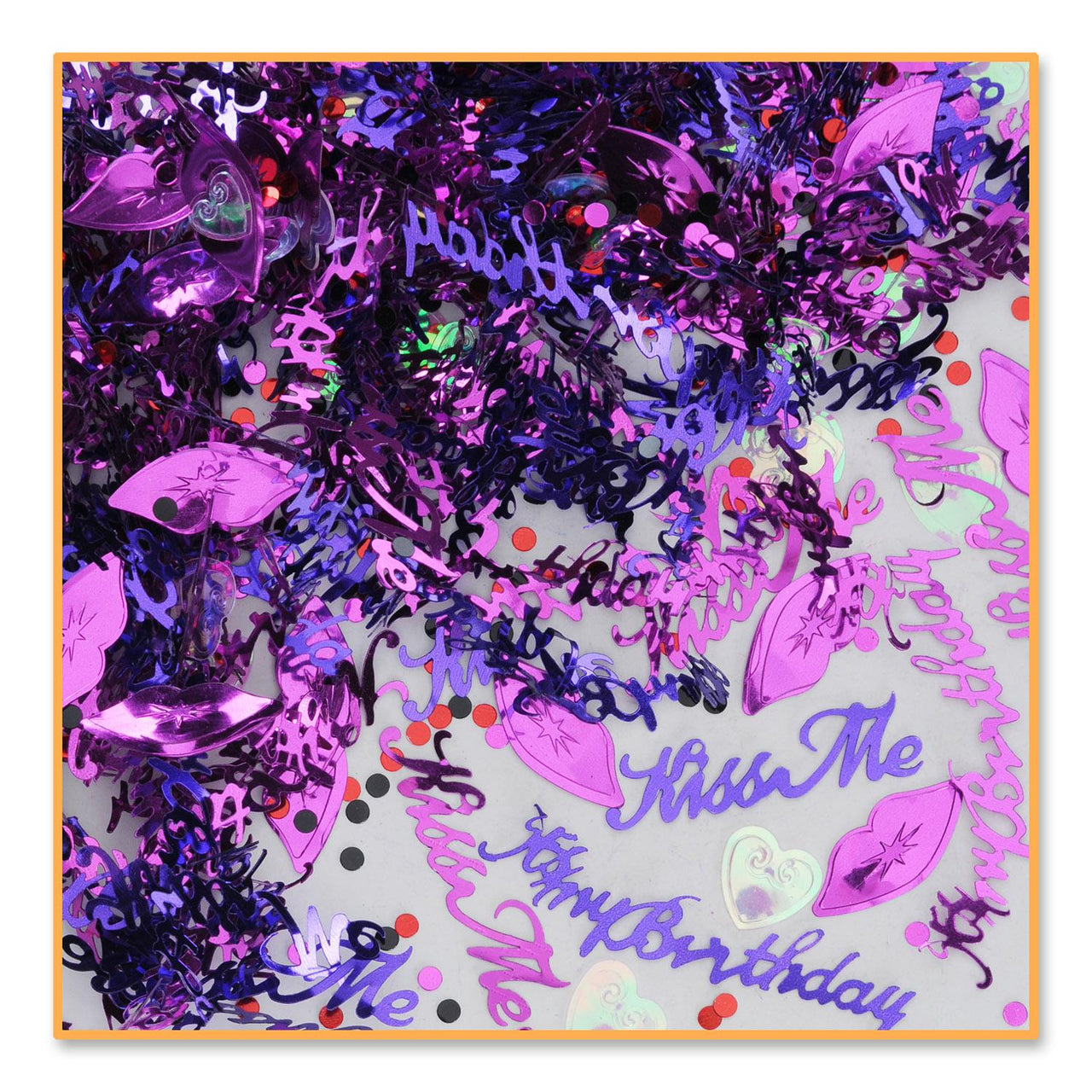 Kiss Me - It's My Birthday Party Confetti (0.5 Oz/Pkg)