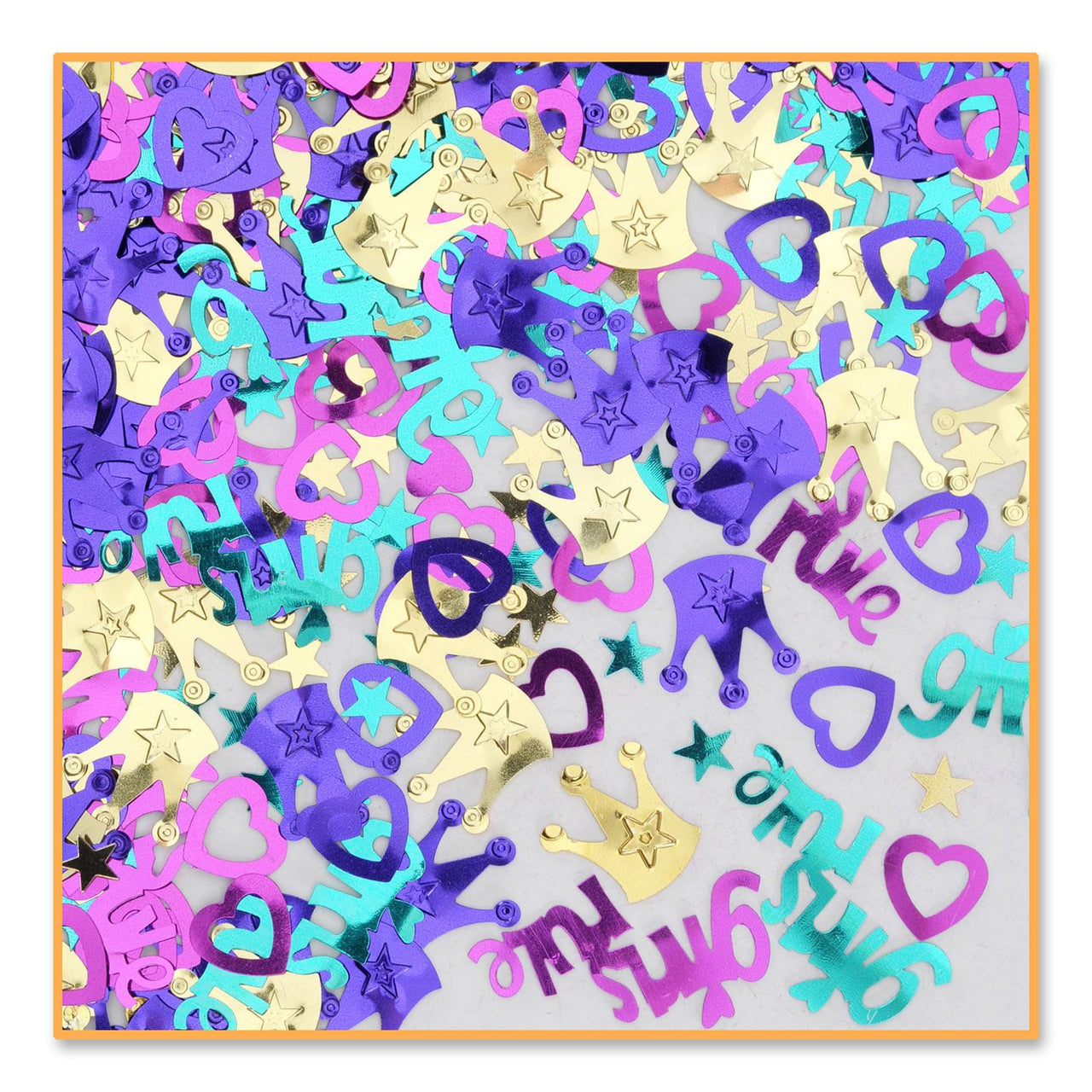 Beistle Girls Rule Confetti (0.5 Oz/Pkg)