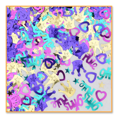 Beistle Girls Rule Confetti (0.5 Oz/Pkg)