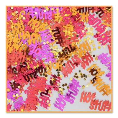 Beistle Bachelorette Party Hot Stuff Confetti (0.5 Oz/Pkg)