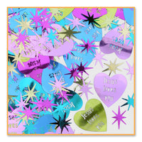 Beistle Jesus Loves You Party Confetti (0.5 Oz/Pkg)