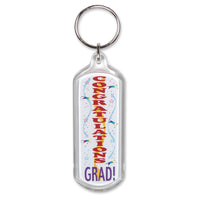 Beistle Congratulations Grad! Graduation Party Keychain
