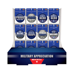 Military Appreciation Counter Display - Each