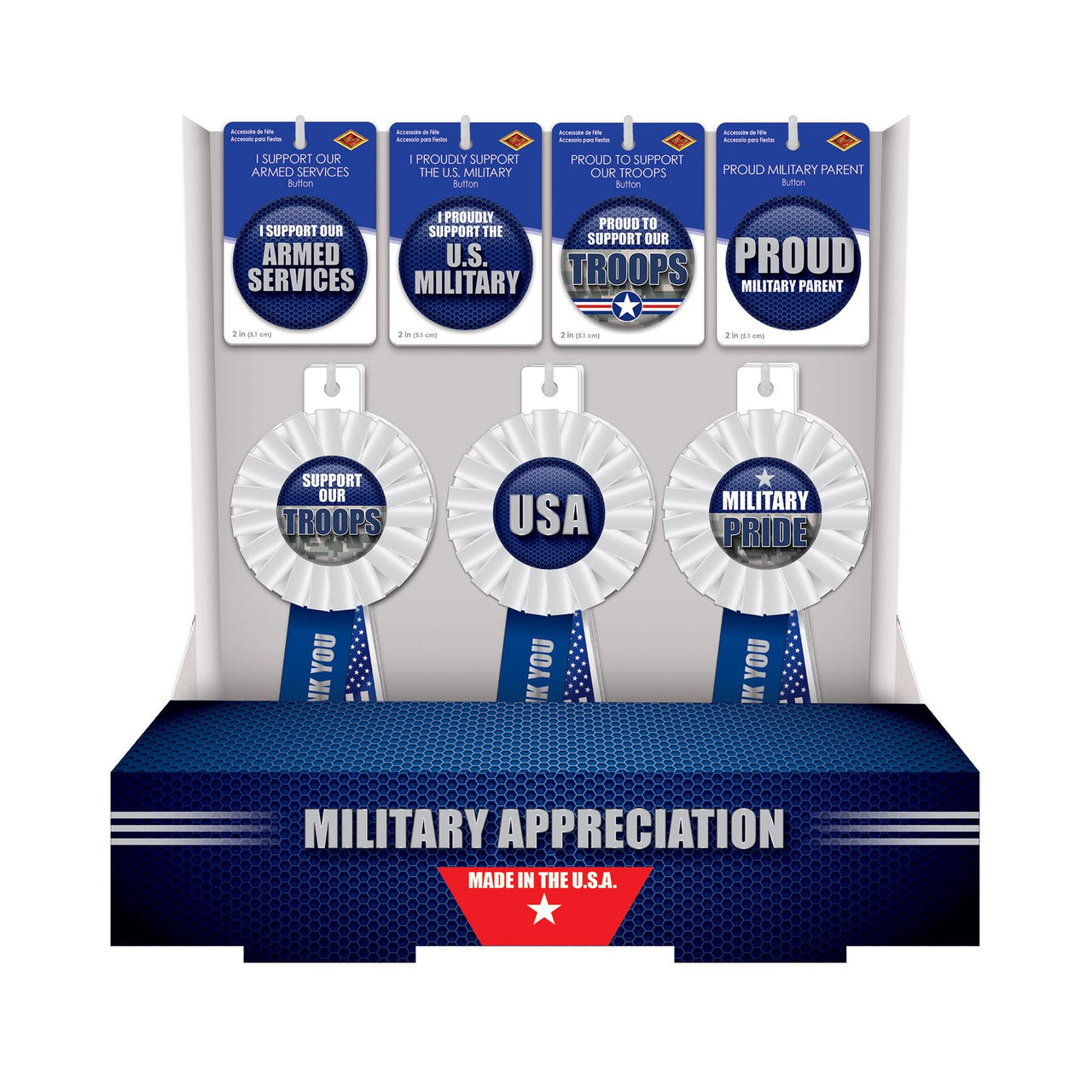 Military Appreciation Counter Display - Each