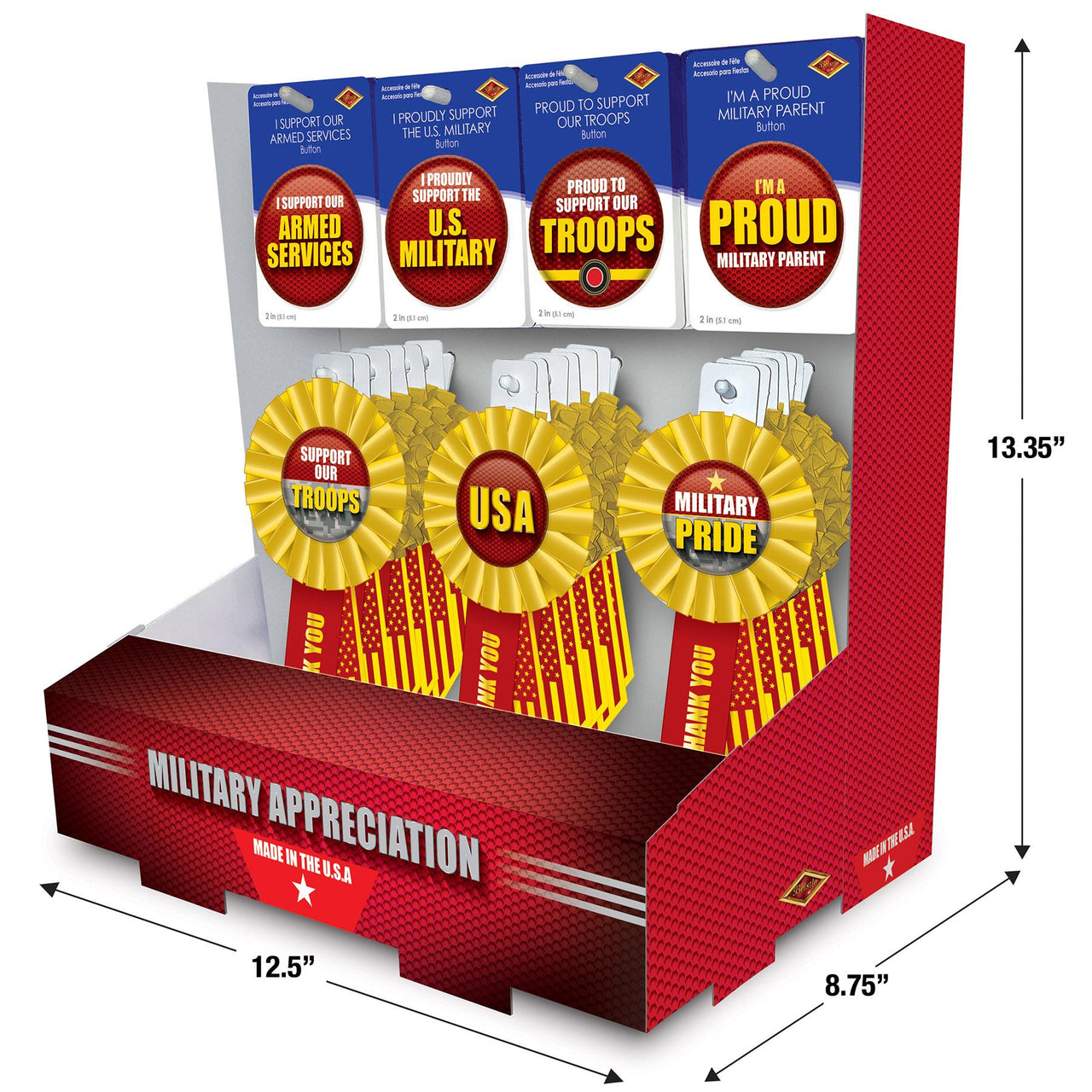 Military Appreciation Counter Display - Each