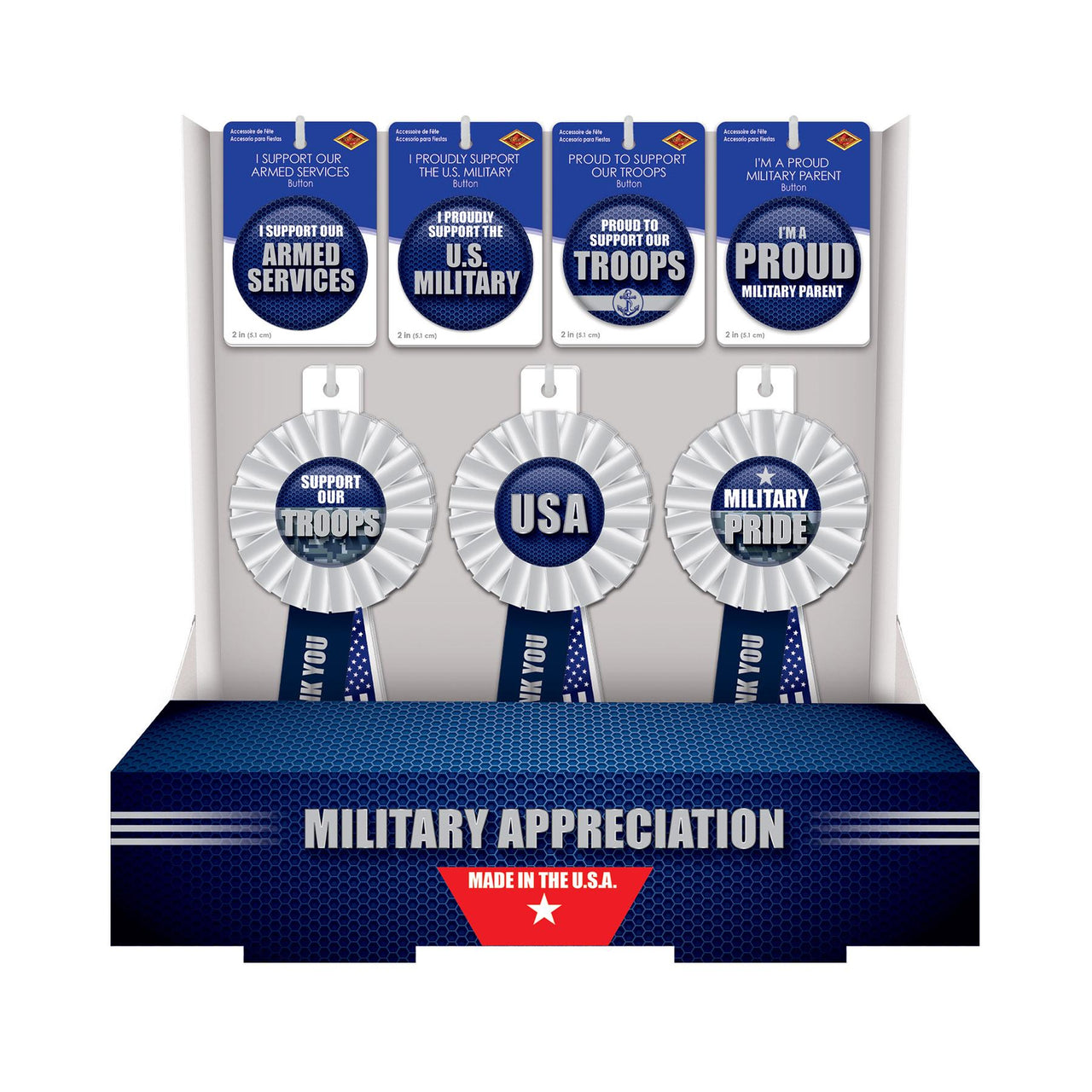 Military Appreciation Counter Display - Each