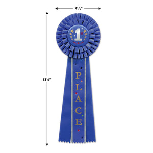 1st Place Deluxe Rosette