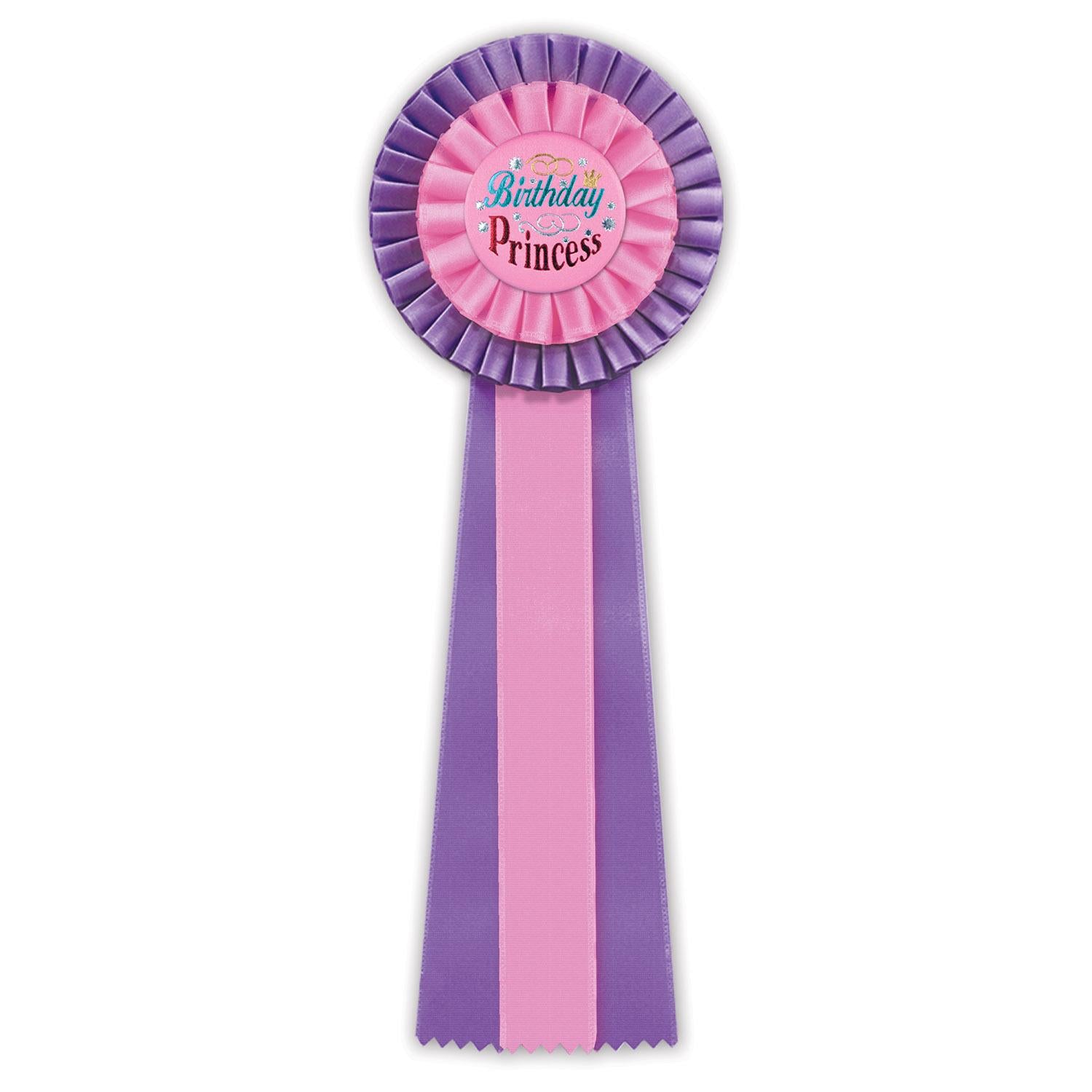 Beistle Birthday Party Princess Deluxe Rosette