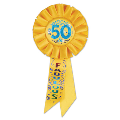 Beistle 50 & Fabulous Rosette