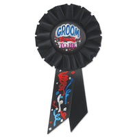 Beistle Groom To Be Rosette