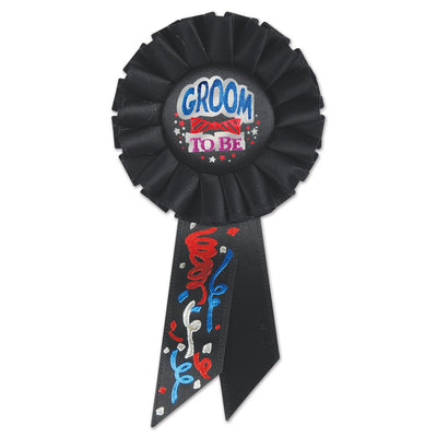 Beistle Groom To Be Rosette