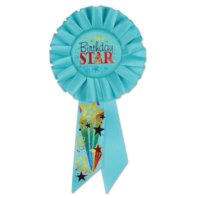 Beistle Birthday Star Rosette