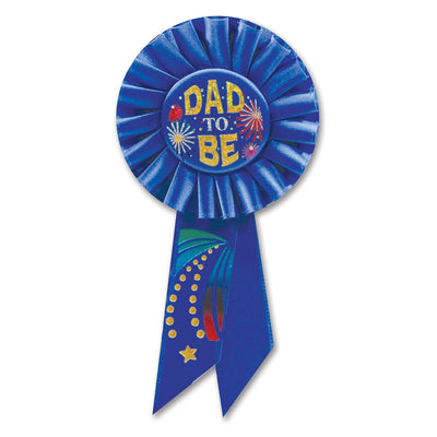 Beistle Dad To Be Rosette