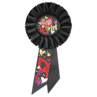 Beistle Bachelorette Party Bad Girl Rosette