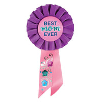 Beistle Best Mom Ever Mother's Day Rosette