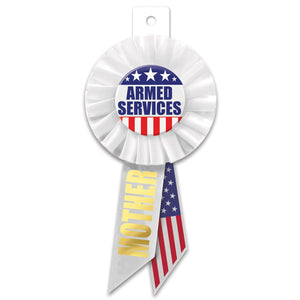 Beistle Armed Services Mother Rosette (Case of 6)