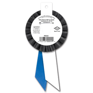 Beistle I Support The Blue Rosette (Case of 6)