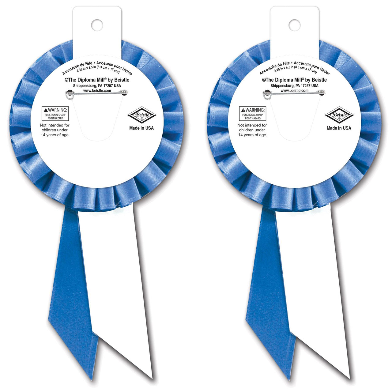 Beistle Law Enforcement Rosette (Case of 6)