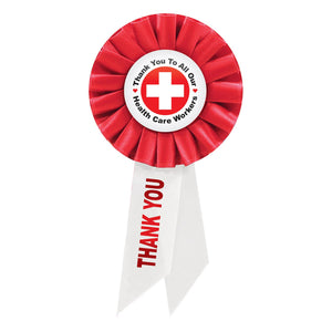 Beistle TY To All Our Health Care Workers Rosette
