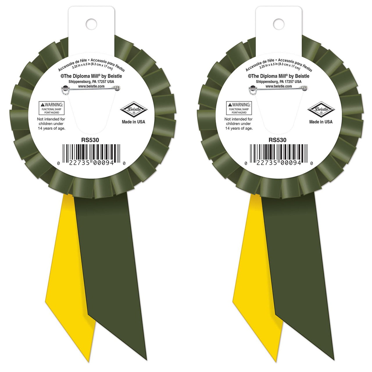 Beistle Support Our Troops Rosette (Case of 6)