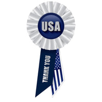 Beistle USA Rosette- Navy