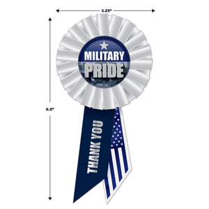 Beistle Military Pride Rosette (Case of 6)