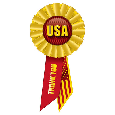 Beistle USA Rosette- Marines