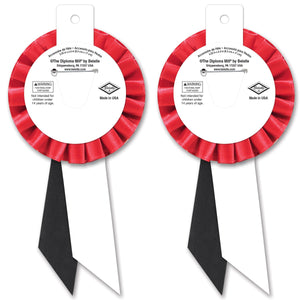 Beistle Driven By Courage Rosette (Case of 6)
