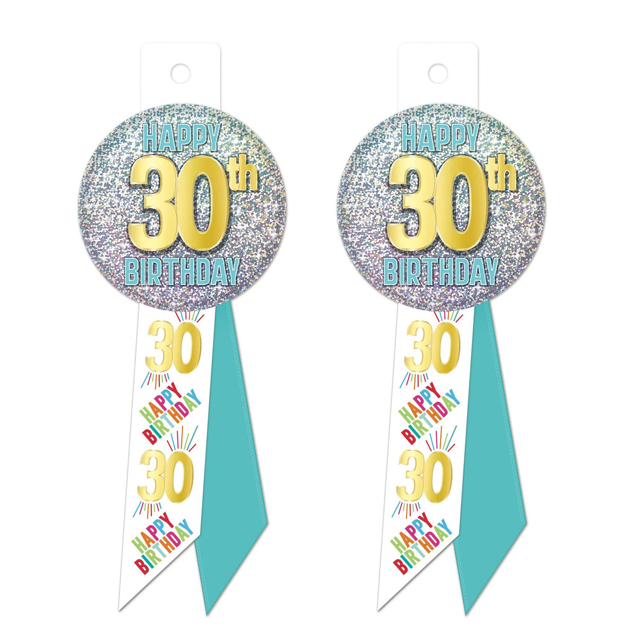 30th Birthday Rosette (Case of 6)