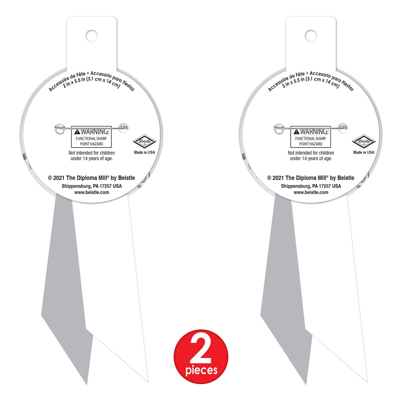 Just Married Rosette (Case of 6)