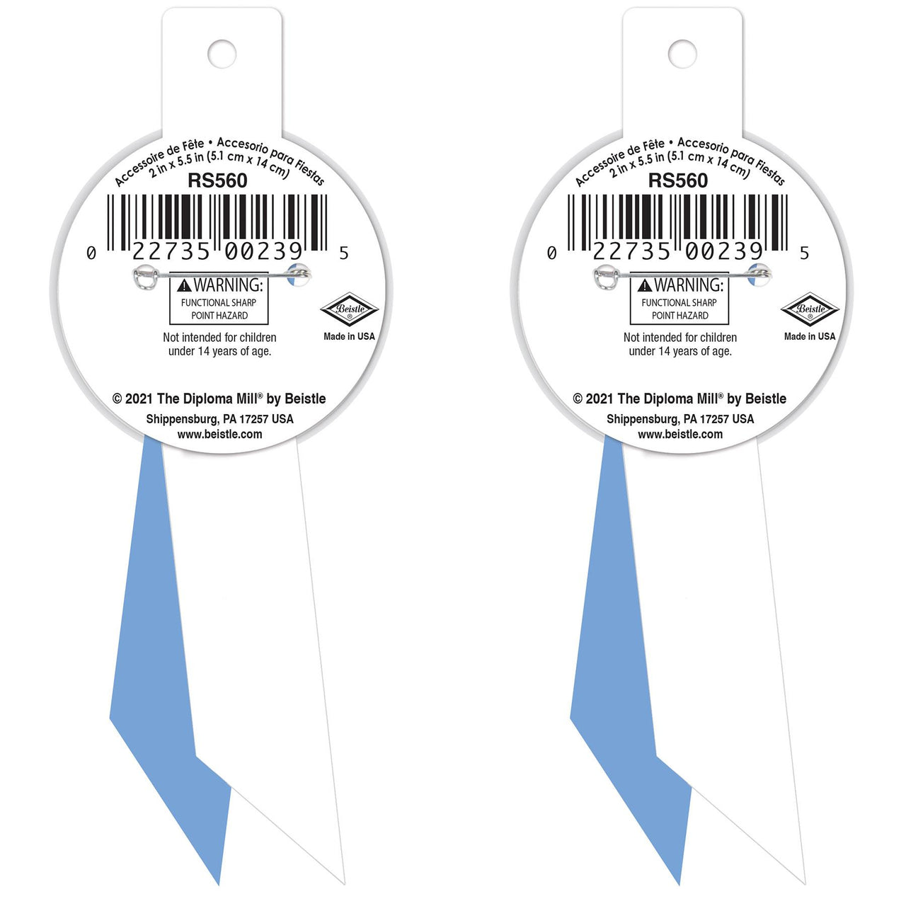 Welcome Baby Boy! Rosette (Case of 6)