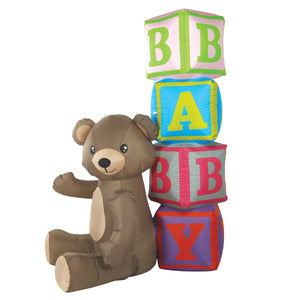 Beistle Jumbo Bears & Blocks Inflatable