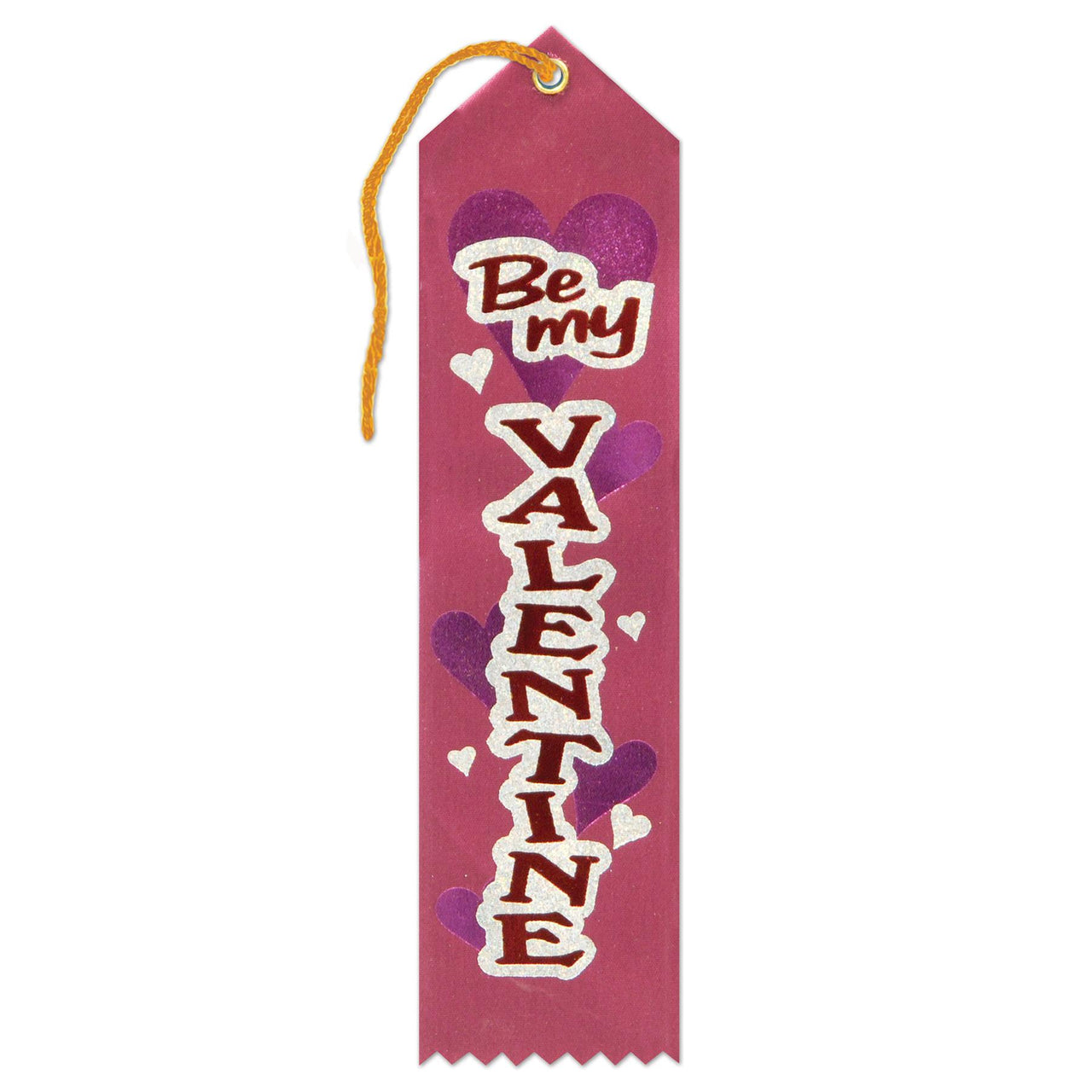 Beistle Valentine's Day Be My Valentine Award Ribbon